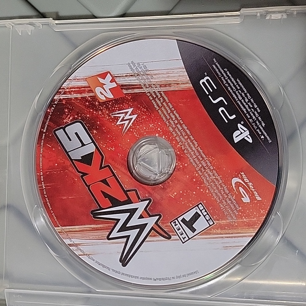PLAYSTATION 3 WW2K15 WRESTLING GAME